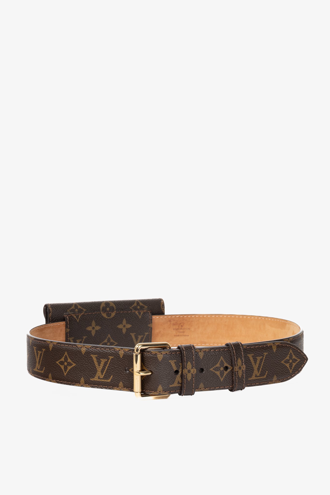 Louis Vuitton Monogram Canvas Belt Pochette