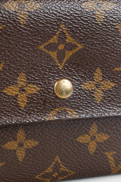 Louis Vuitton Brown Porte Tresor Monogram Canvas International Wallet