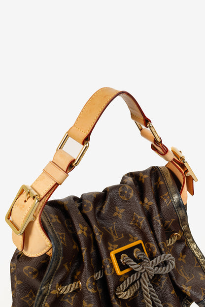 Louis Vuitton SS/09 Limited Edition Kalahari PM Monogram Canvas Bag