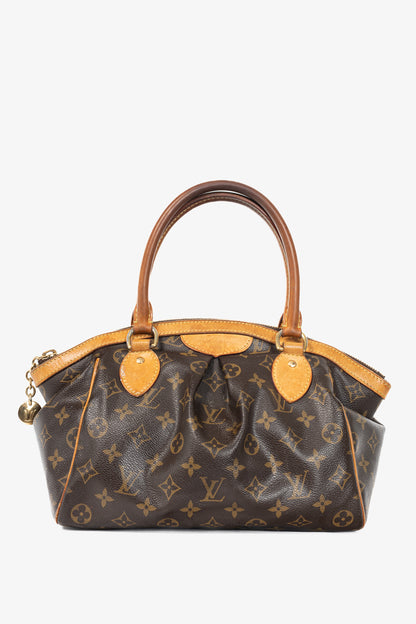 Louis Vuitton Tivoli PM Monogram Canvas & Leather-Trim Handbag