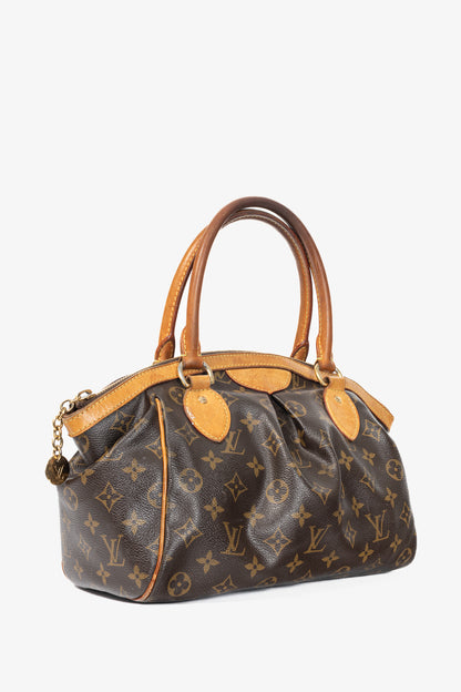Louis Vuitton Tivoli PM Monogram Canvas & Leather-Trim Handbag