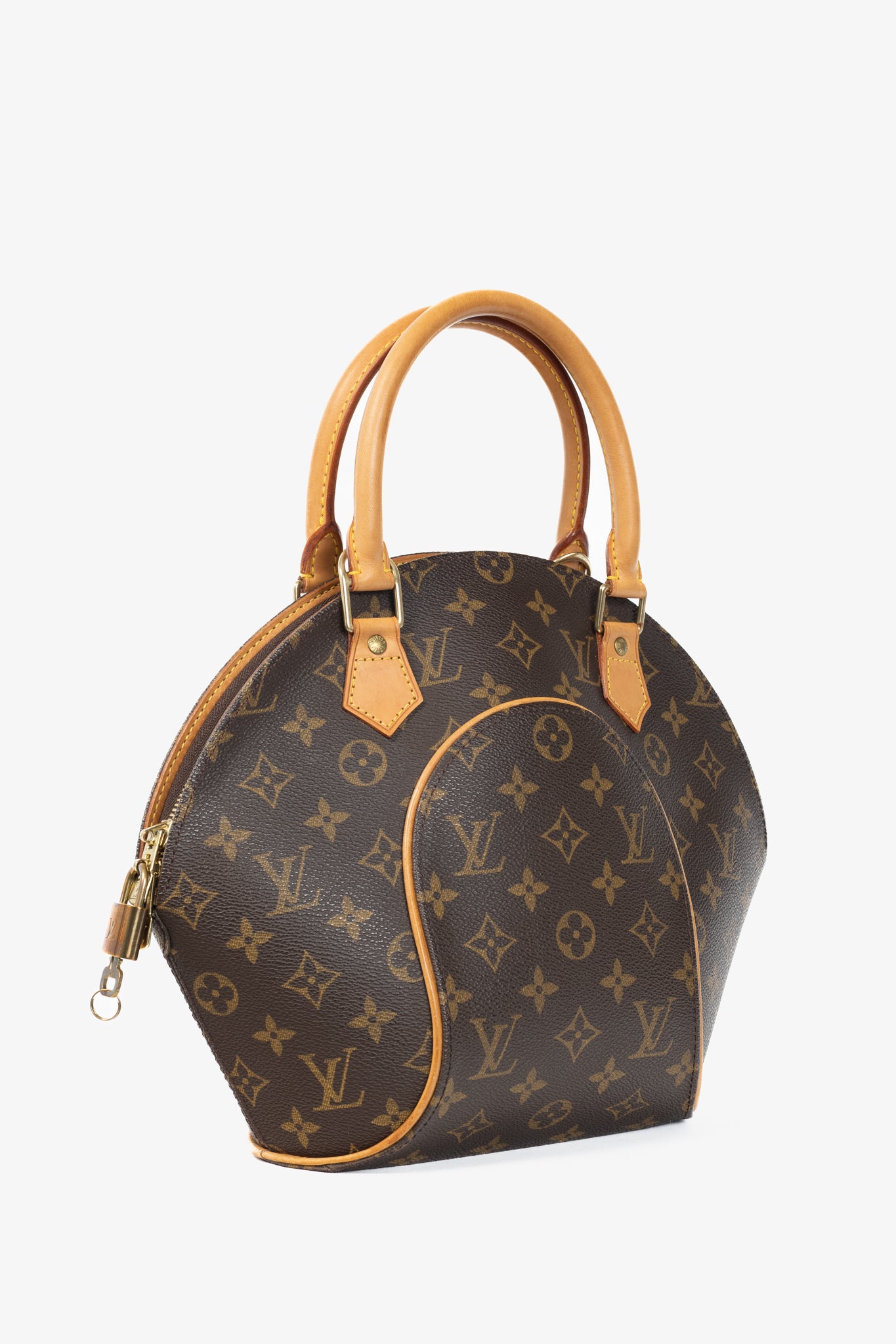 Louis Vuitton Ellipse PM Monogram Canvas Structured Handbag