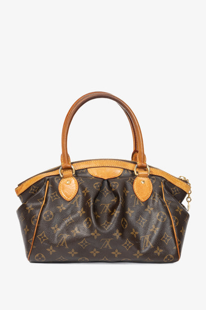 Louis Vuitton Tivoli PM Monogram Canvas & Leather-Trim Handbag
