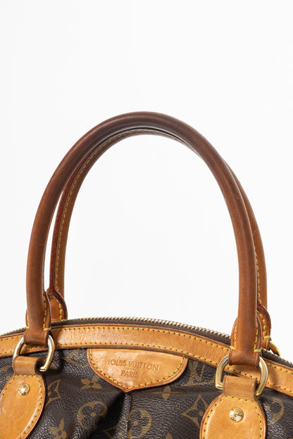 Louis Vuitton Tivoli PM Monogram Canvas & Leather-Trim Handbag