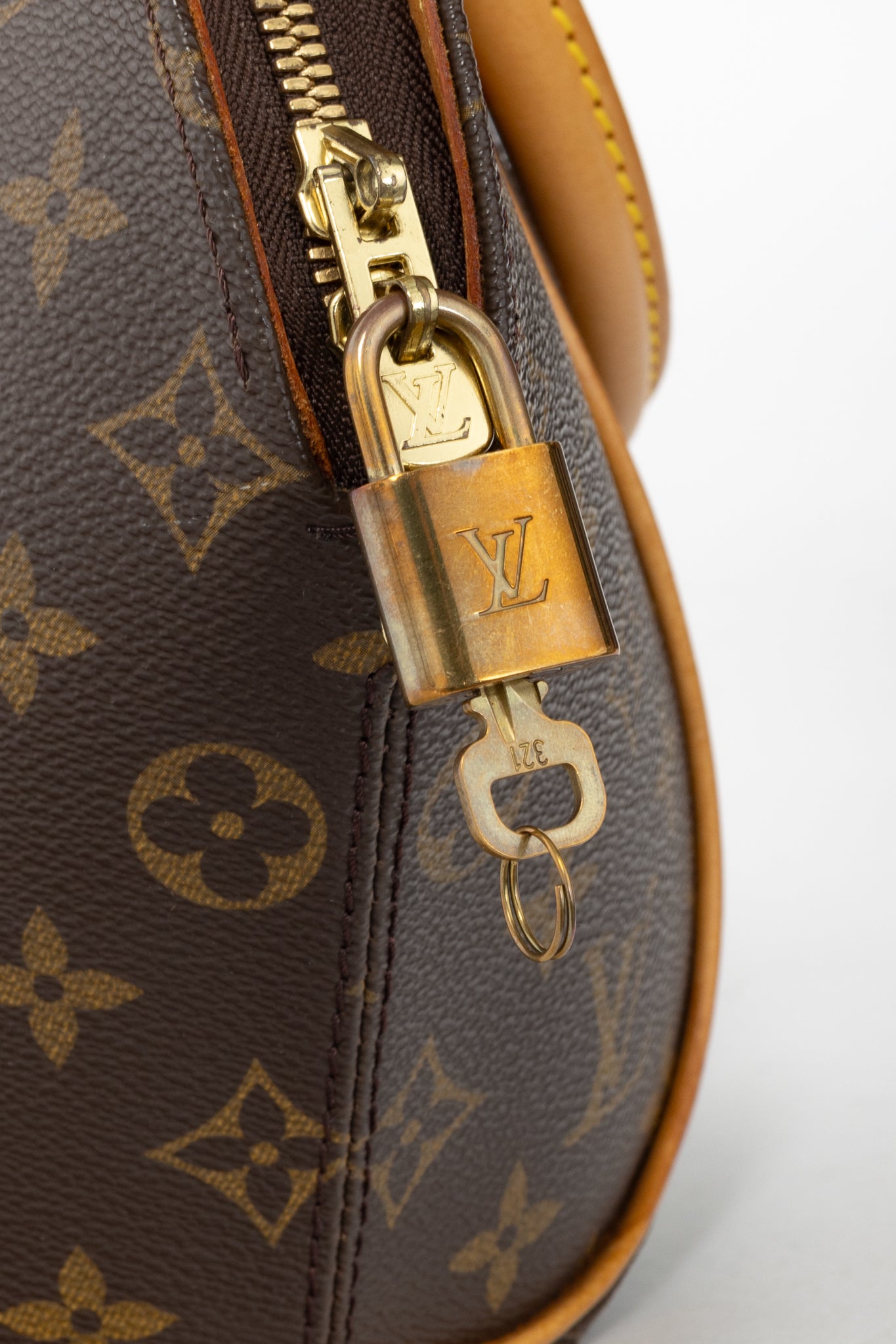 Louis Vuitton Ellipse PM Monogram Canvas Structured Handbag