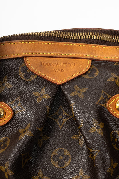 Louis Vuitton Tivoli GM Monogram Canvas & Leather-Trim Handbag