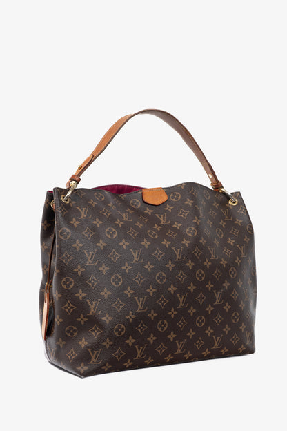 Louis Vuitton Graceful MM Monogram Canvas Hobo