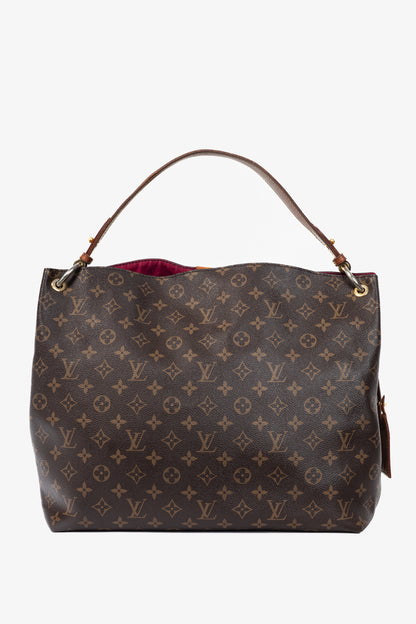 Louis Vuitton Graceful MM Monogram Canvas Hobo