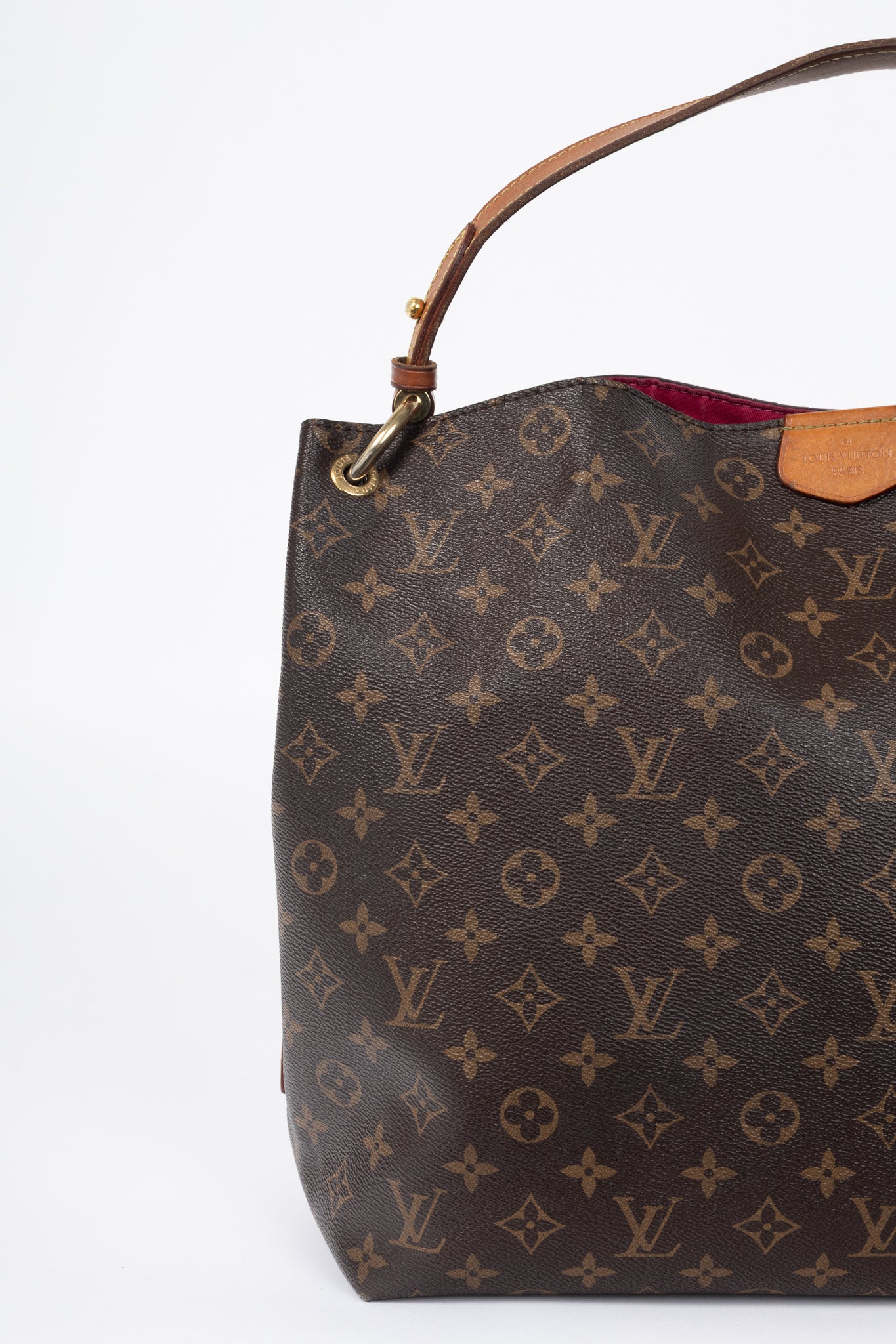 Louis Vuitton Graceful MM Monogram Canvas Hobo