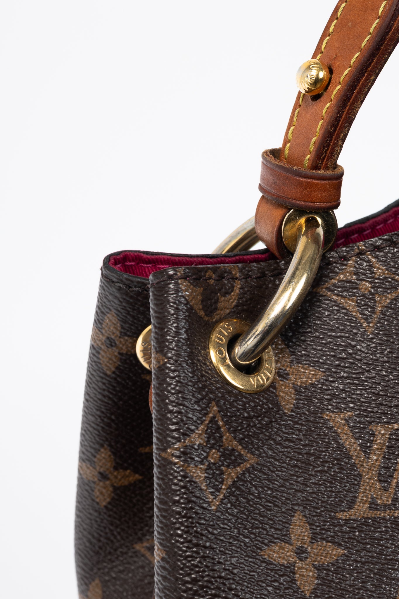 Louis Vuitton Graceful MM Monogram Canvas Hobo