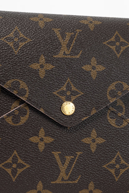 Louis Vuitton Kirigami Large Monogram Canvas Envelope Pochette
