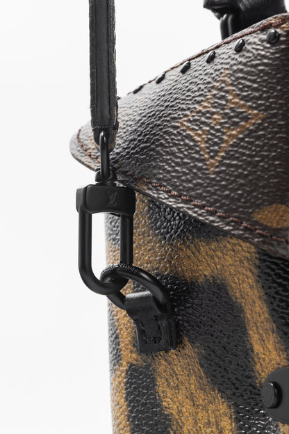 Louis Vuitton Camera Box Wild & Marron Monogram Canvas Handbag