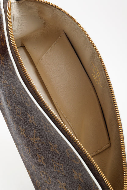 Louis Vuitton Marc Jacobs Brown Monogram Lockit Clutch 2011/12