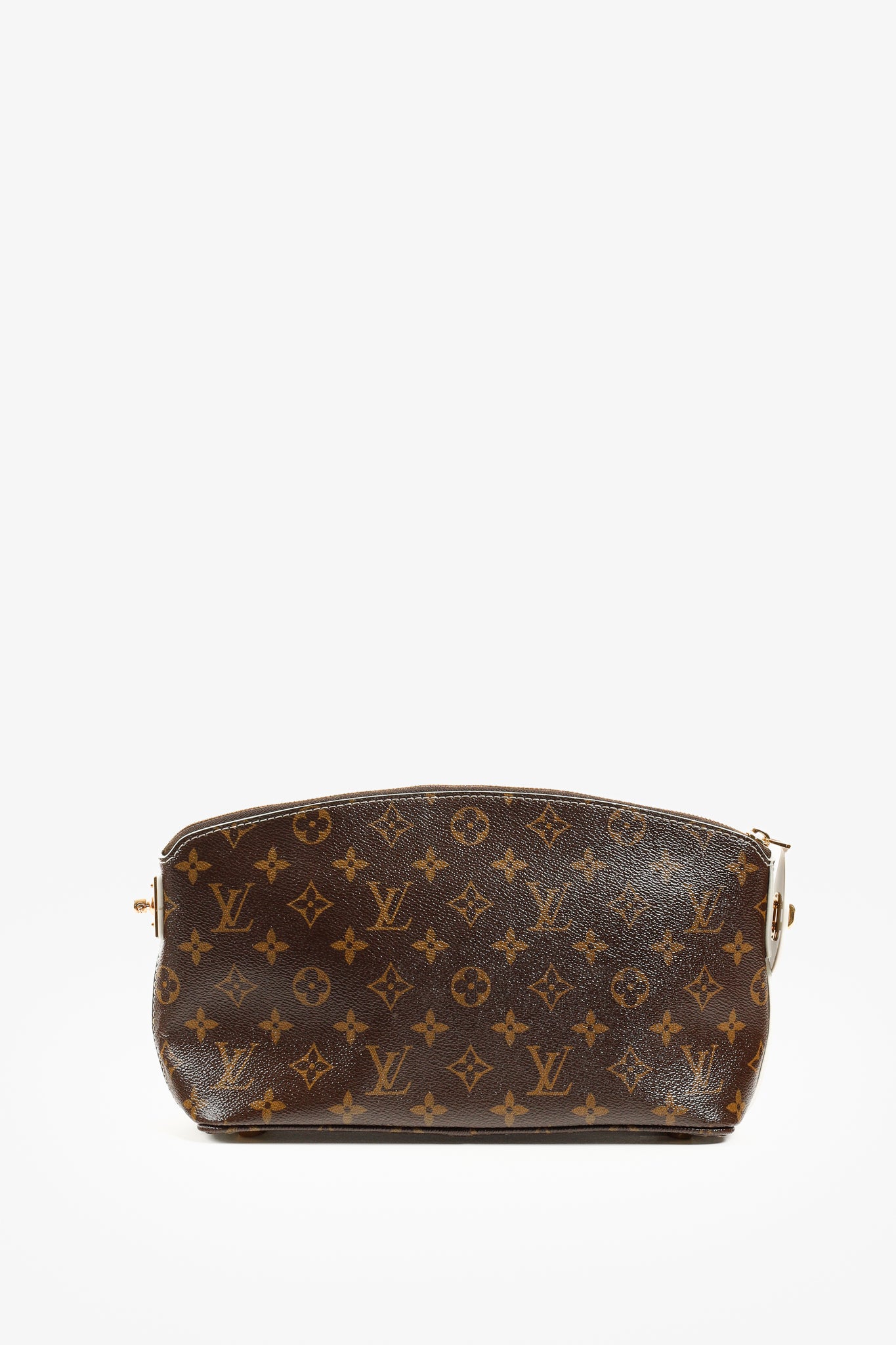 Louis Vuitton Marc Jacobs Brown Monogram Lockit Clutch 2011/12