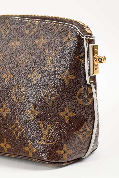 Louis Vuitton Marc Jacobs Brown Monogram Lockit Clutch 2011/12