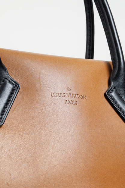 Louis Vuitton 2014 Tote W PM Brown Leather Monogram