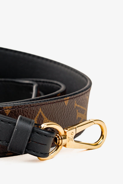 Louis Vuitton Bandouliere Reversible Monogram Canvas & Leather Bag Strap