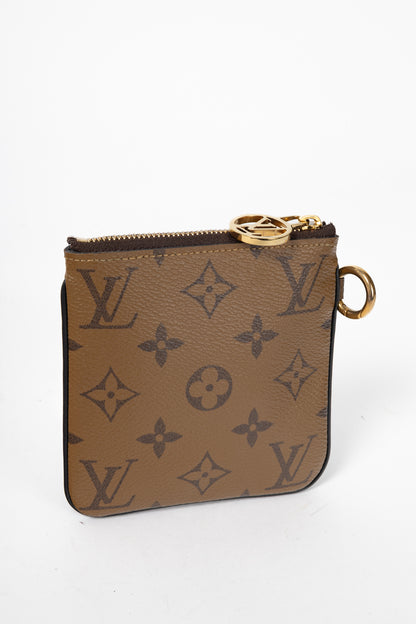 Louis Vuitton Monogram & Monogram Reverse Canvas Trio Pouch