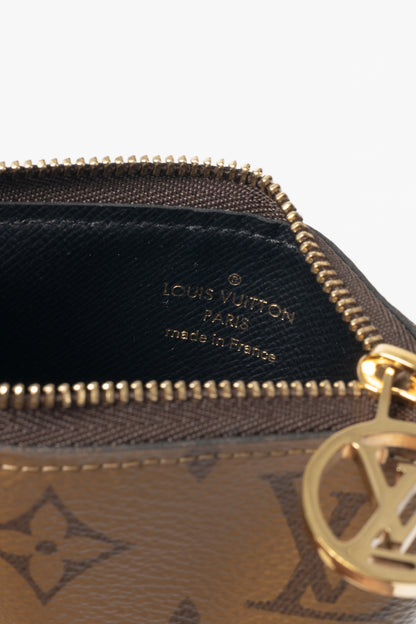 Louis Vuitton Monogram & Monogram Reverse Canvas Trio Pouch