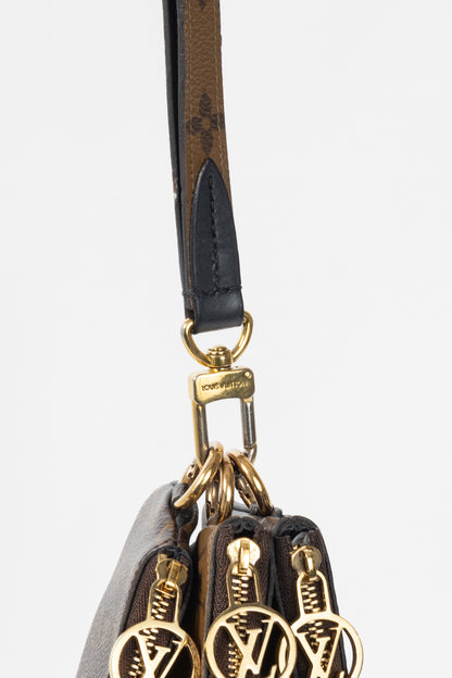 Louis Vuitton Monogram & Monogram Reverse Canvas Trio Pouch