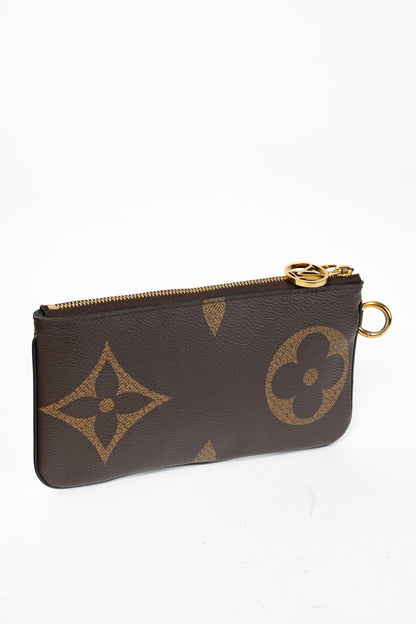 Louis Vuitton Monogram & Monogram Reverse Canvas Trio Pouch