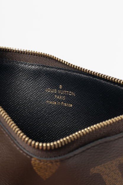 Louis Vuitton Monogram & Monogram Reverse Canvas Trio Pouch