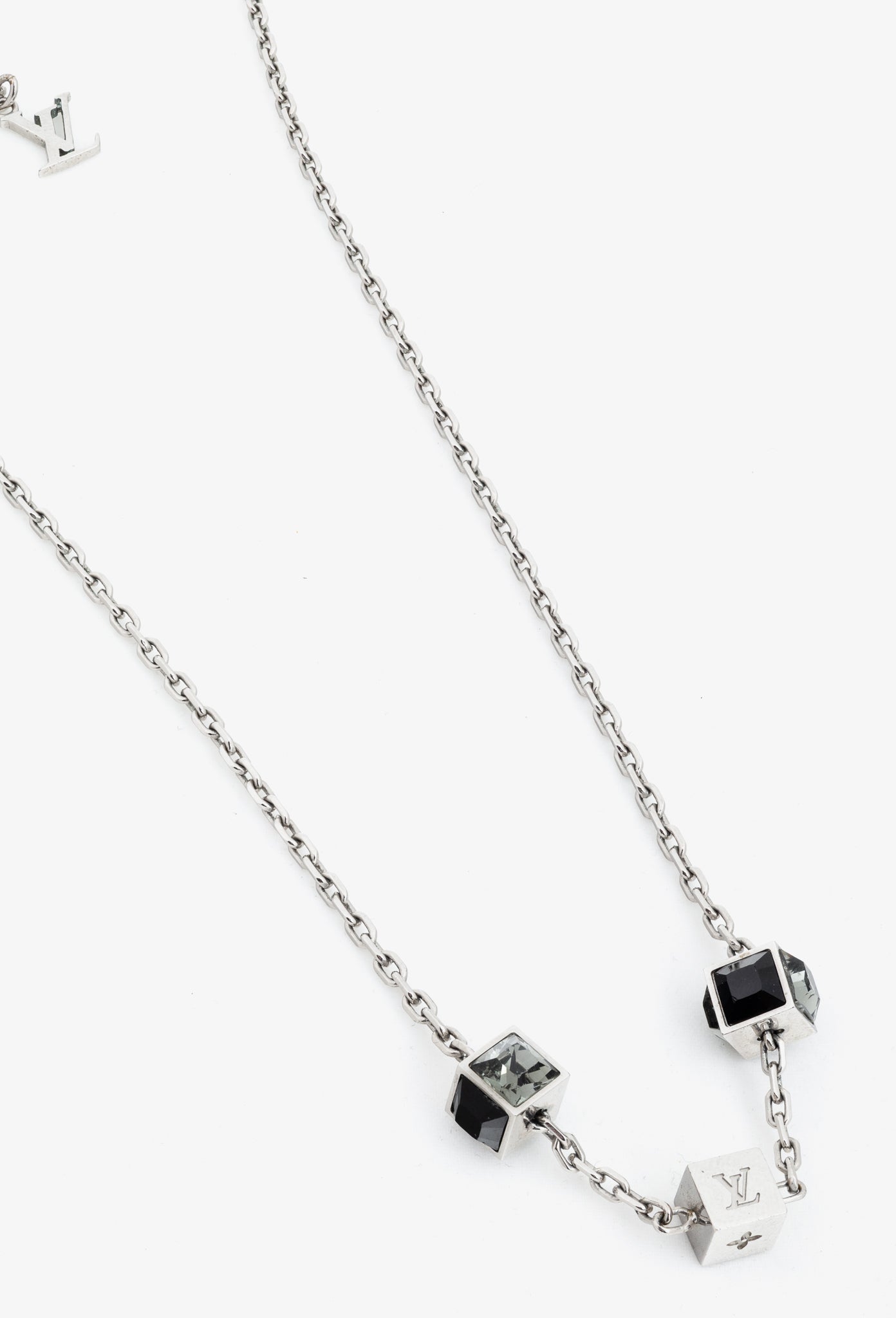 Louis Vuitton Gamble Multi-Colour Crystal Chain Necklace