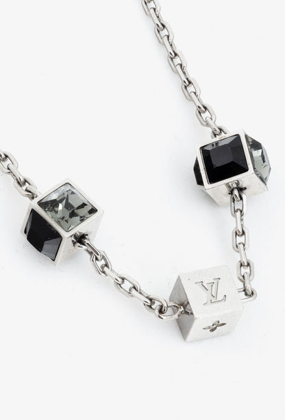 Louis Vuitton Gamble Multi-Colour Crystal Chain Necklace