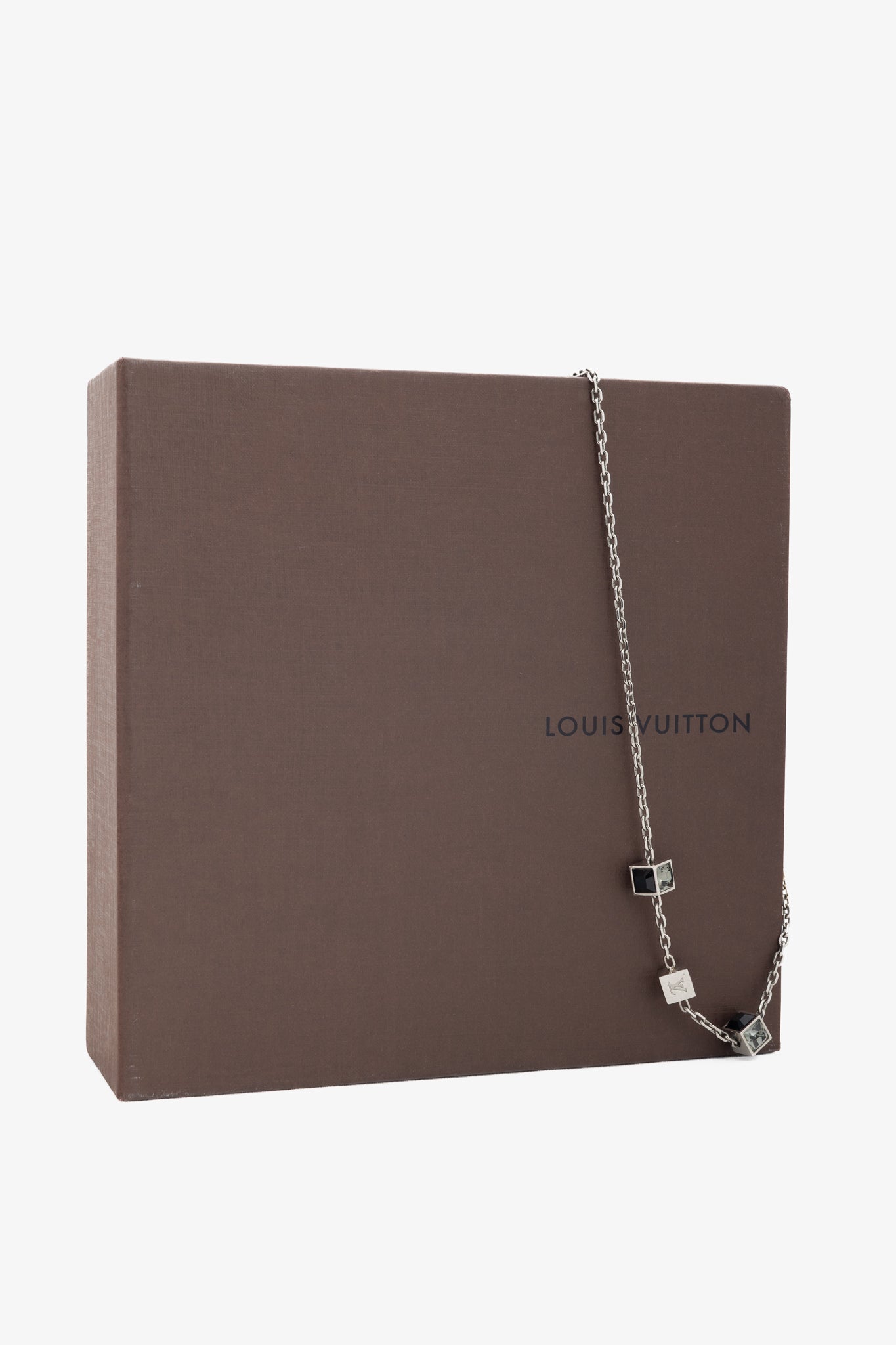 Louis Vuitton Gamble Multi-Colour Crystal Chain Necklace