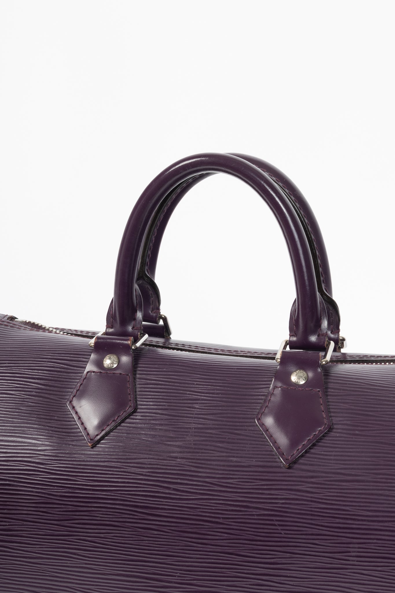 Louis Vuitton Speedy Cassis Epi Leather Boston Bag