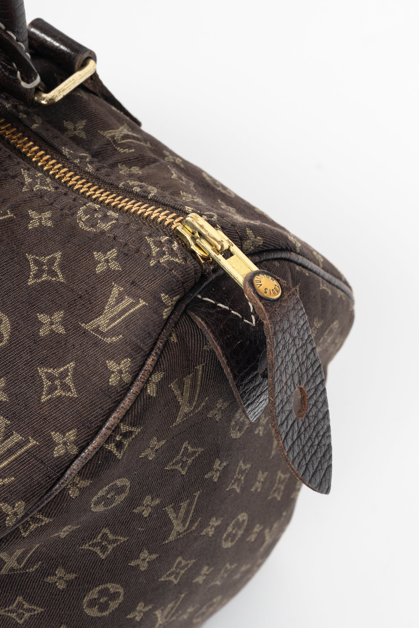 Louis Vuitton Speedy 30 Fusain Monogram Idylle Boston Bag