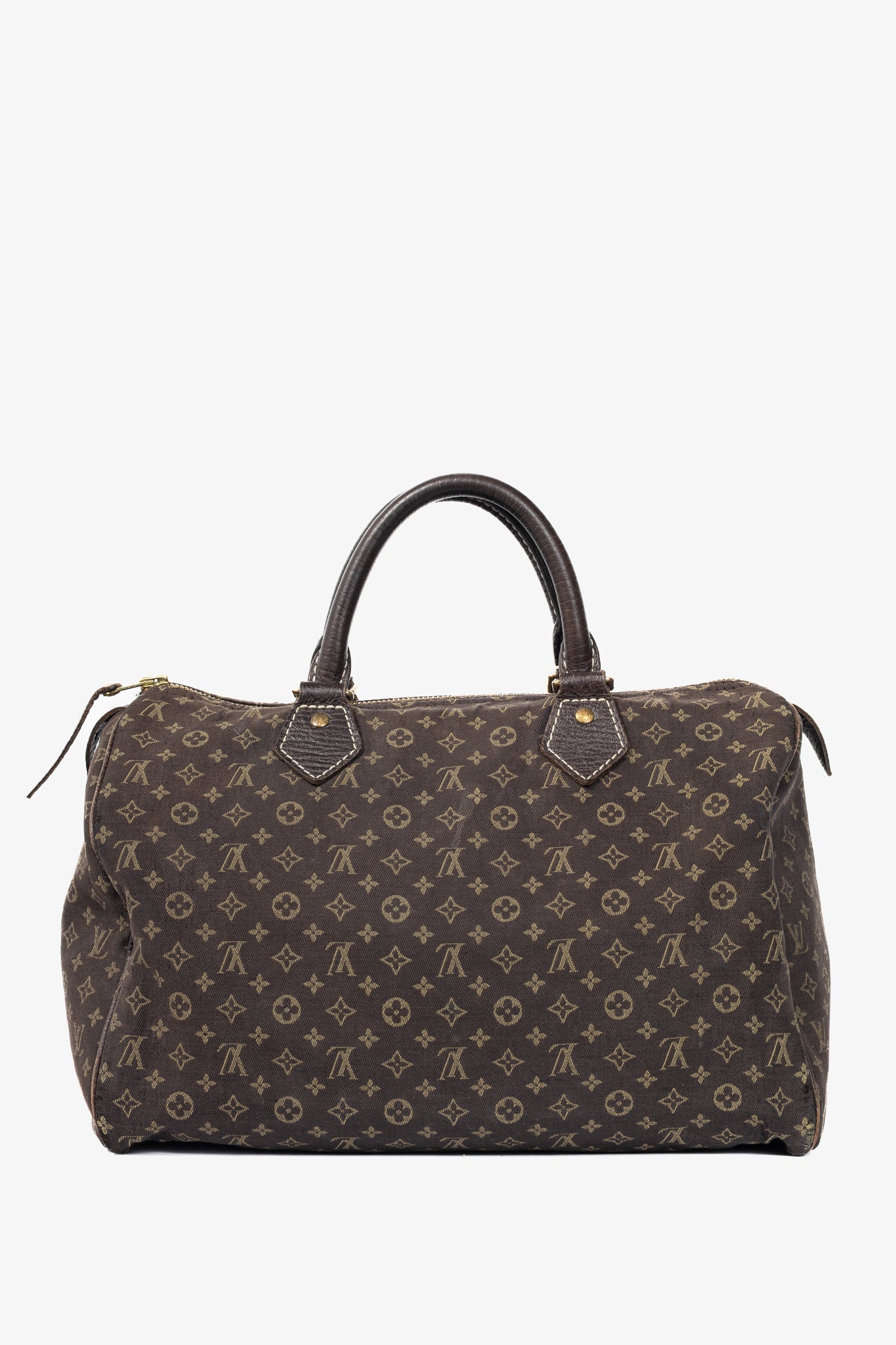 Louis Vuitton Speedy 30 Fusain Monogram Idylle Boston Bag