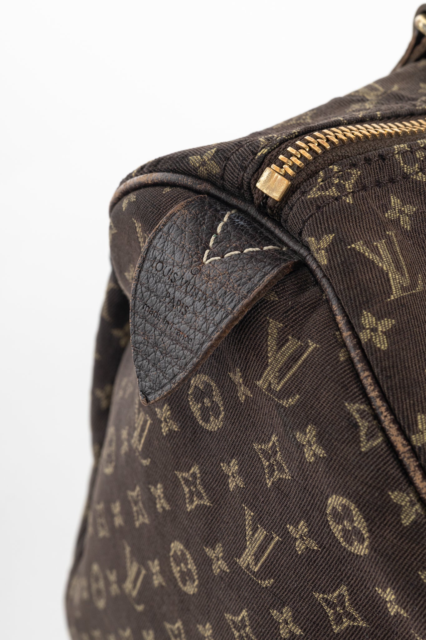 Louis Vuitton Speedy 30 Fusain Monogram Idylle Boston Bag