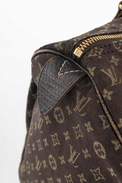 Louis Vuitton Speedy 30 Fusain Monogram Idylle Boston Bag
