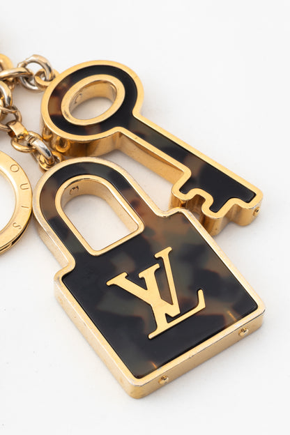 Louis Vuitton Porte Cles Confidence Tortoiseshell Bag Charm & Key Holder