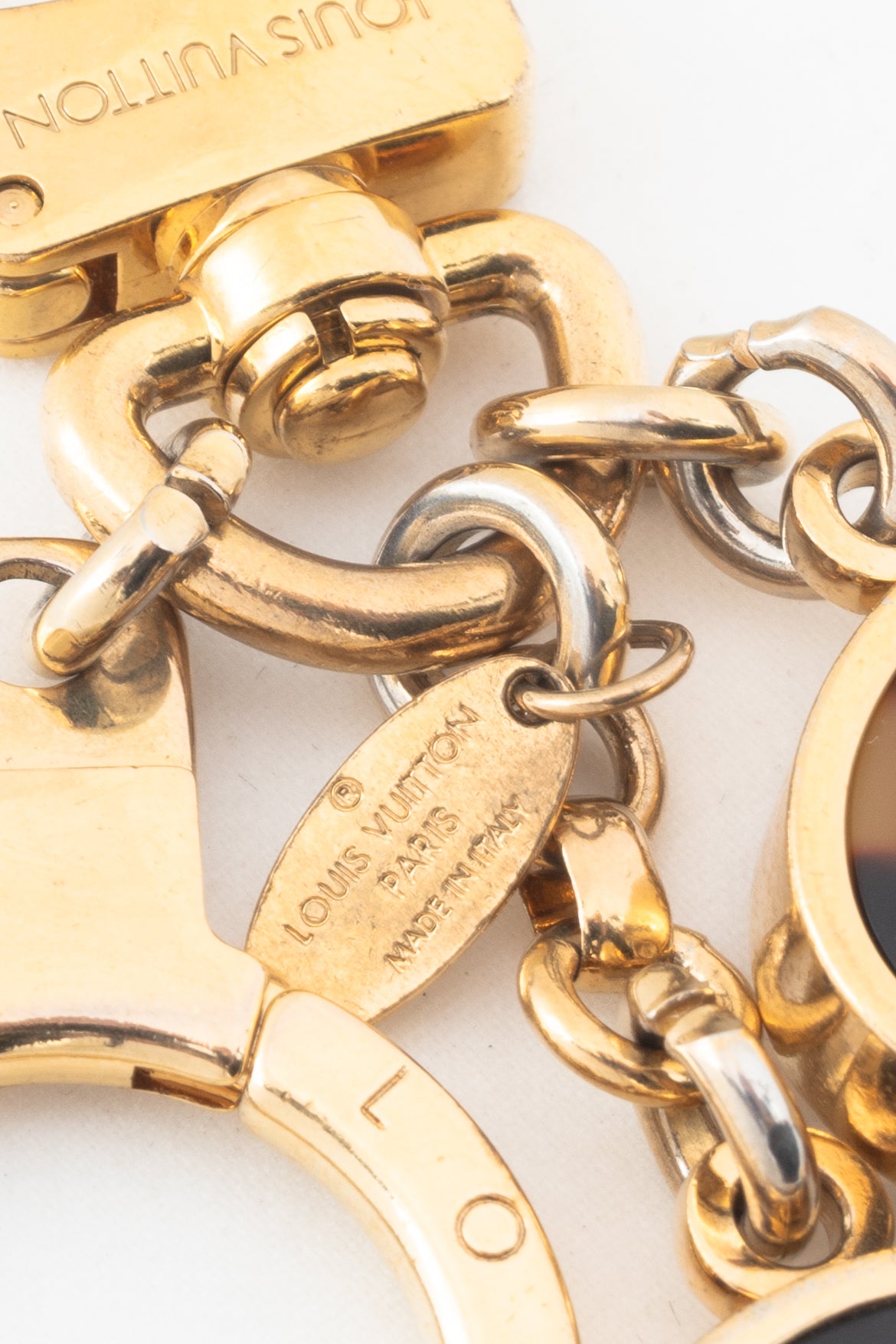 Louis Vuitton Porte Cles Confidence Tortoiseshell Bag Charm & Key Holder