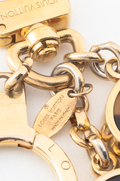 Louis Vuitton Porte Cles Confidence Tortoiseshell Bag Charm & Key Holder