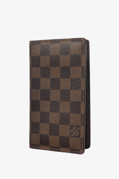 Louis Vuitton Damier Ebene Canvas Wallet