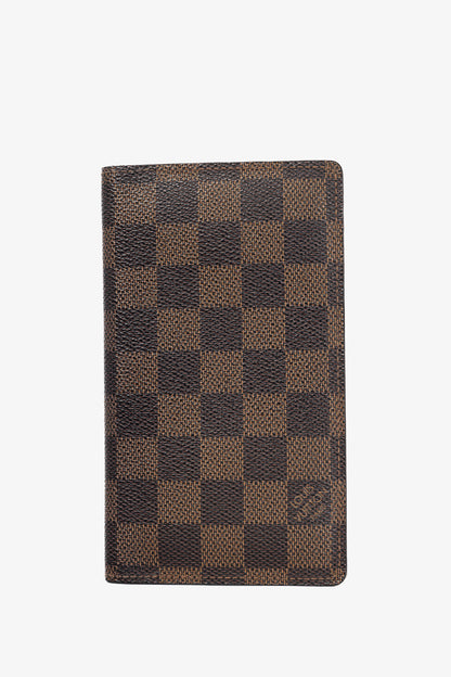 Louis Vuitton Damier Ebene Canvas Wallet