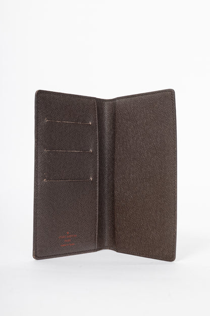 Louis Vuitton Damier Ebene Canvas Wallet