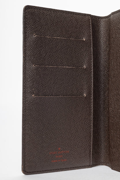 Louis Vuitton Damier Ebene Canvas Wallet