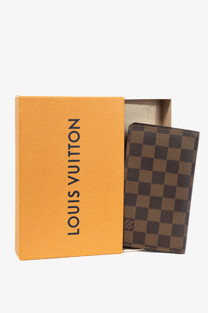 Louis Vuitton Damier Ebene Canvas Wallet