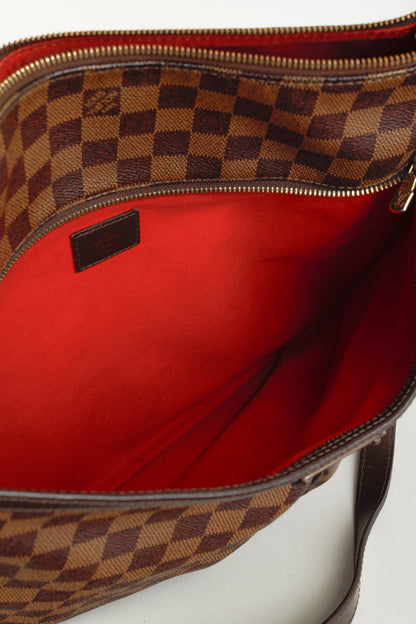 Louis Vuitton Bloomsbury GM Damier Ebene Canvas Shoulder Bag
