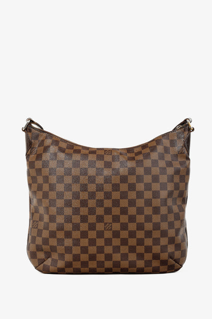 Louis Vuitton Bloomsbury GM Damier Ebene Canvas Shoulder Bag