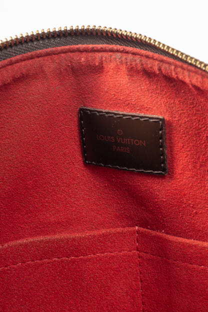 Louis Vuitton Evora MM Damier Ebene Coated Canvas Handbag