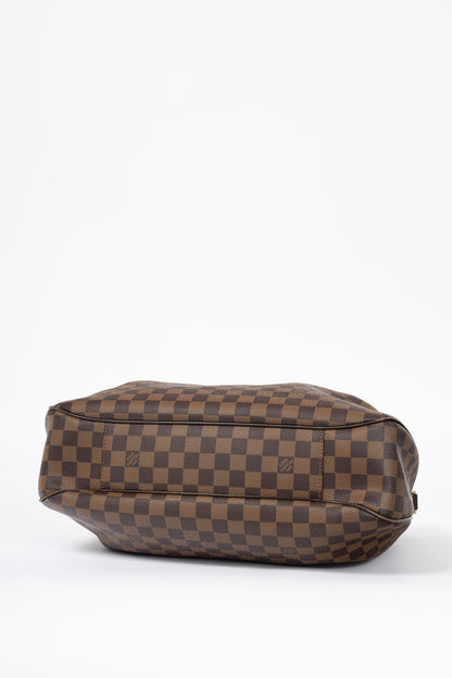 Louis Vuitton Evora MM Damier Ebene Coated Canvas Handbag
