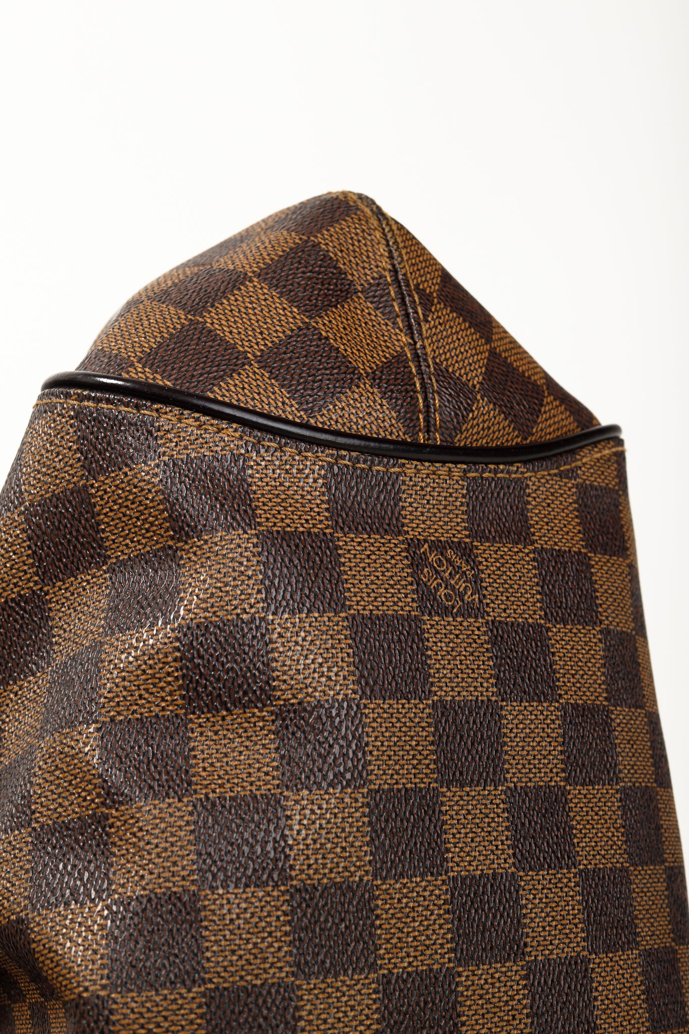 Louis Vuitton Brown Damier Ebene Sistina PM Double Handle Bag