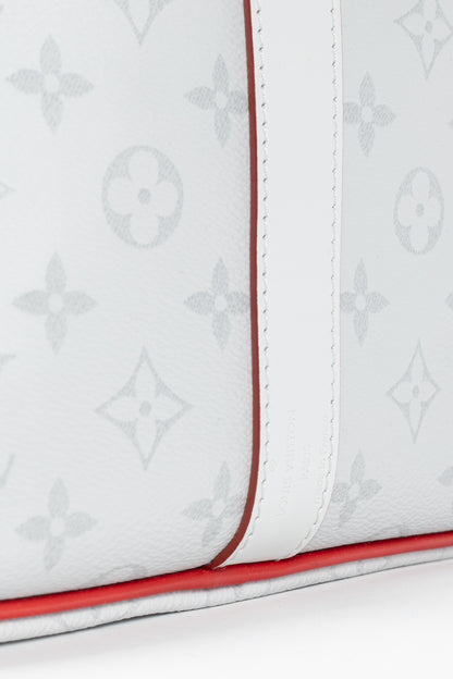 Louis Vuitton x NBA Keepall 55 Bandouliere Basketball Antarctica Monogram Duffle