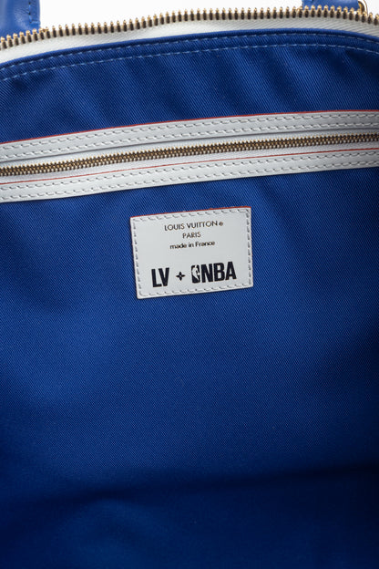 Louis Vuitton x NBA Keepall 55 Bandouliere Basketball Antarctica Monogram Duffle