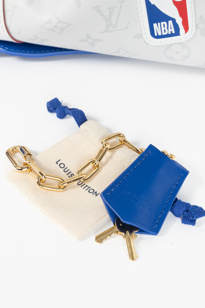 Louis Vuitton x NBA Keepall 55 Bandouliere Basketball Antarctica Monogram Duffle